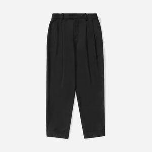 The Put-Together Pleat Pant, Black, Size 16
